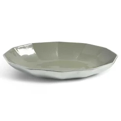 Julia Knight Astra 16" Oval Bowl Platinum Cheap