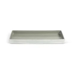 Julia Knight Astra 14" Rectangle Tray Platinum Hot