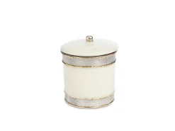 Julia Knight Cascade 5.5" Covered Canister Cloud Flash Sale