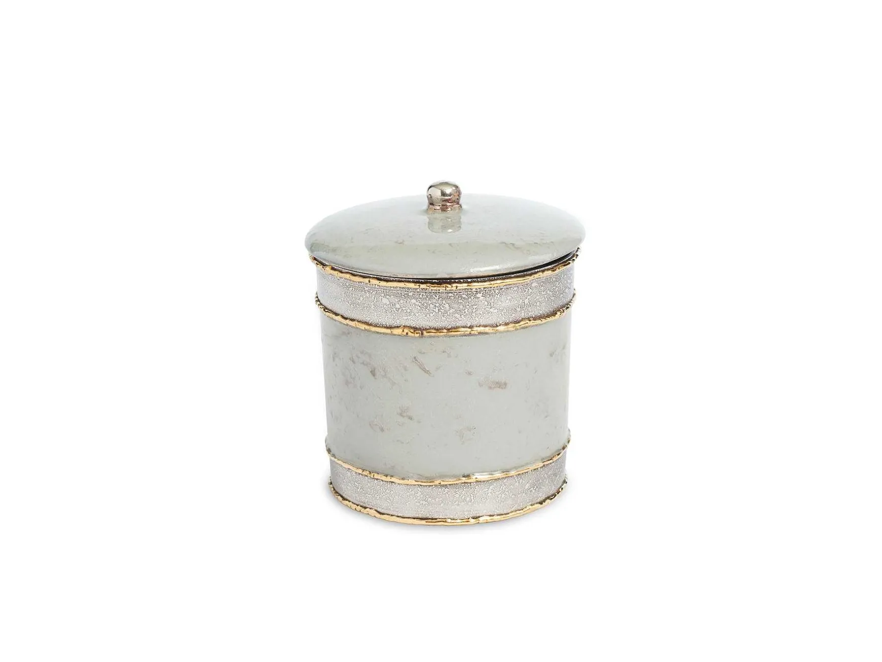 Julia Knight Cascade 5.5" Covered Canister Mist Clearance