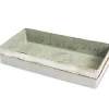 Julia Knight Cascade 9" Guest Towel Tray Mist Outlet