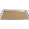 Julia Knight Classic 21" Beveled Tray W/Handles Toffee Outlet