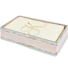 Julia Knight Classic 9" Guest Towel Tray Pink Ice Sale