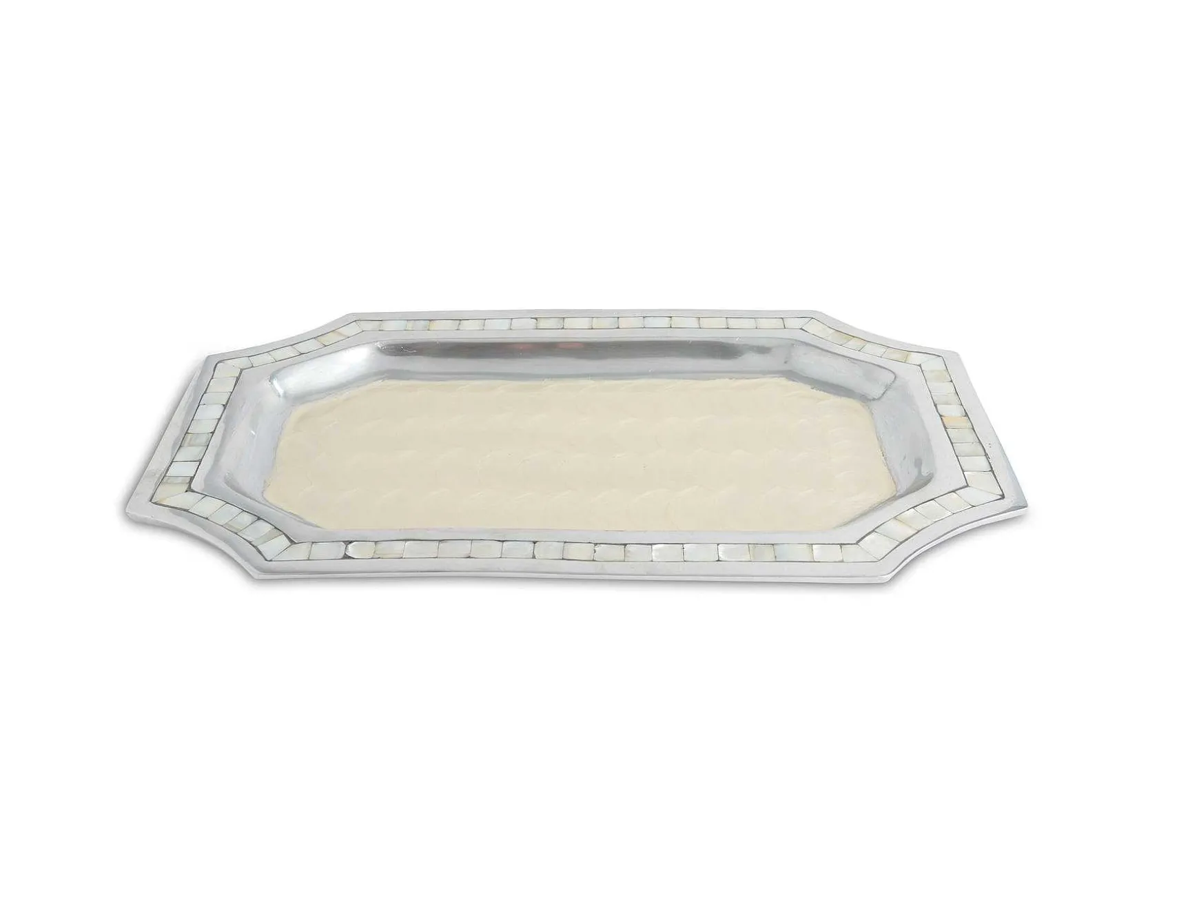 Julia Knight Classic 16" Octagonal Tray Snow Best