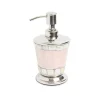 Julia Knight Classic 7" Soap/Lotion Dispenser Pink Ice Fashion
