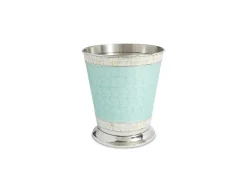 Julia Knight Classic 9.75" Waste Basket Aqua Online