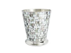 Julia Knight Classic 9.75" Waste Basket Tahitian Pearl Flash Sale