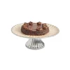 Julia Knight Peony 14" Cake Stand Snow Clearance