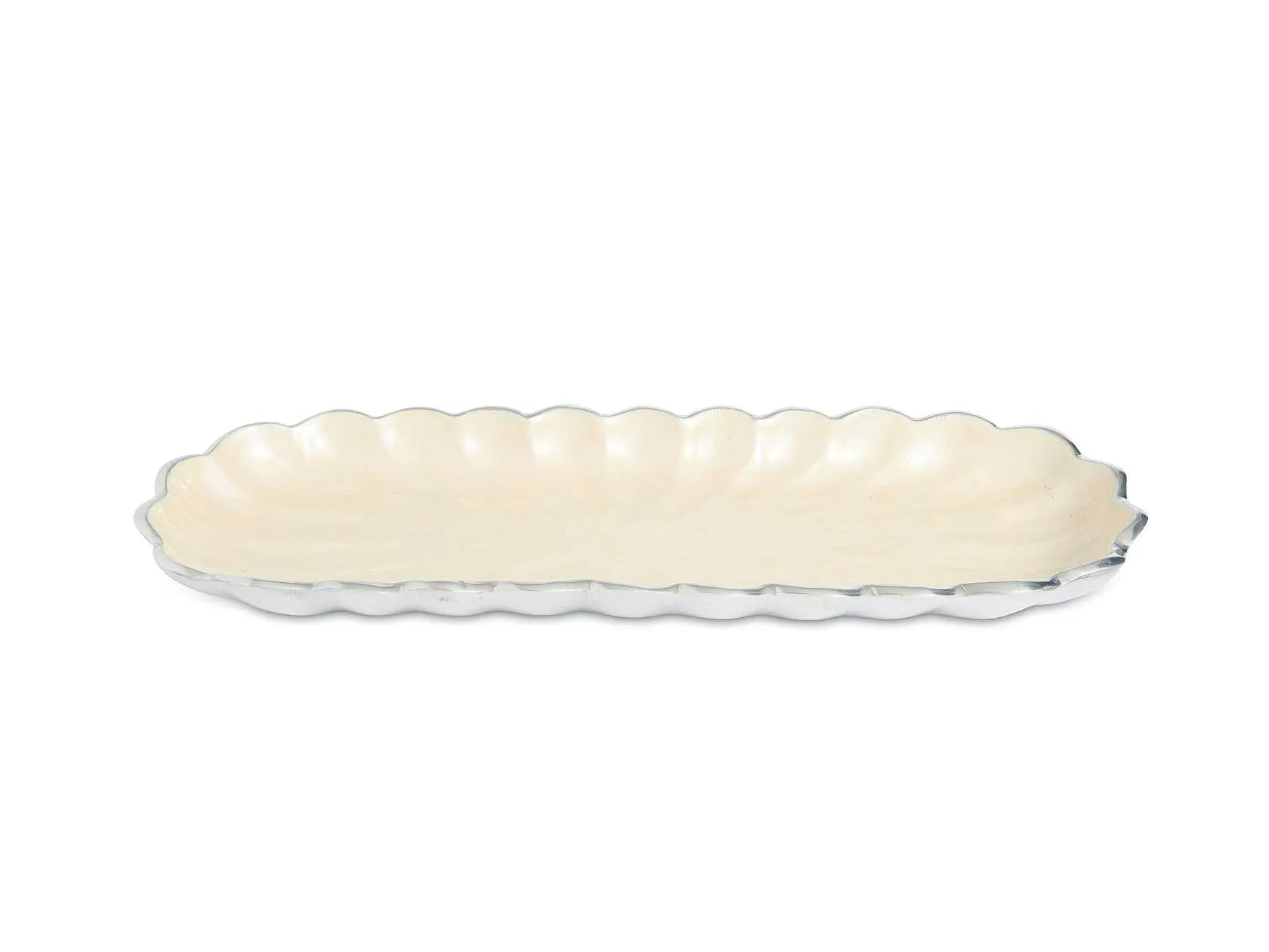 Julia Knight Peony 14" Rectangular Tray Snow Online