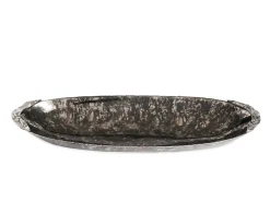 Julia Knight Sierra 18" Oval Bowl Graphite Discount