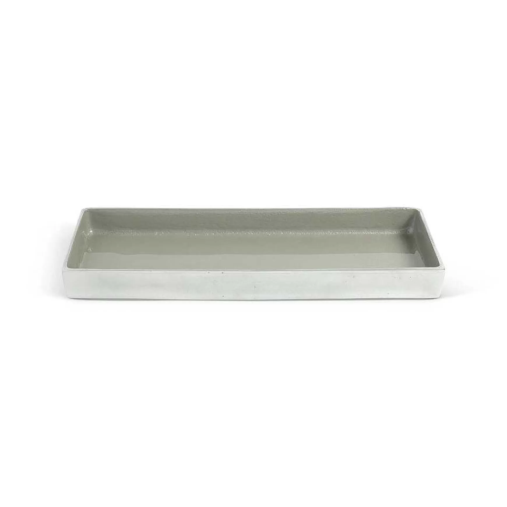 Julia Knight Astra 14" Rectangle Tray Platinum Hot
