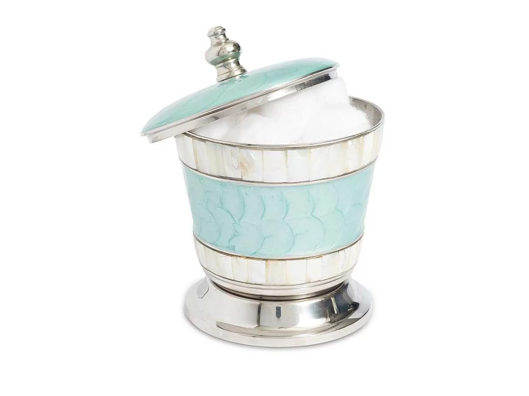 Julia Knight Classic 5.5" Covered Canister Aqua Store