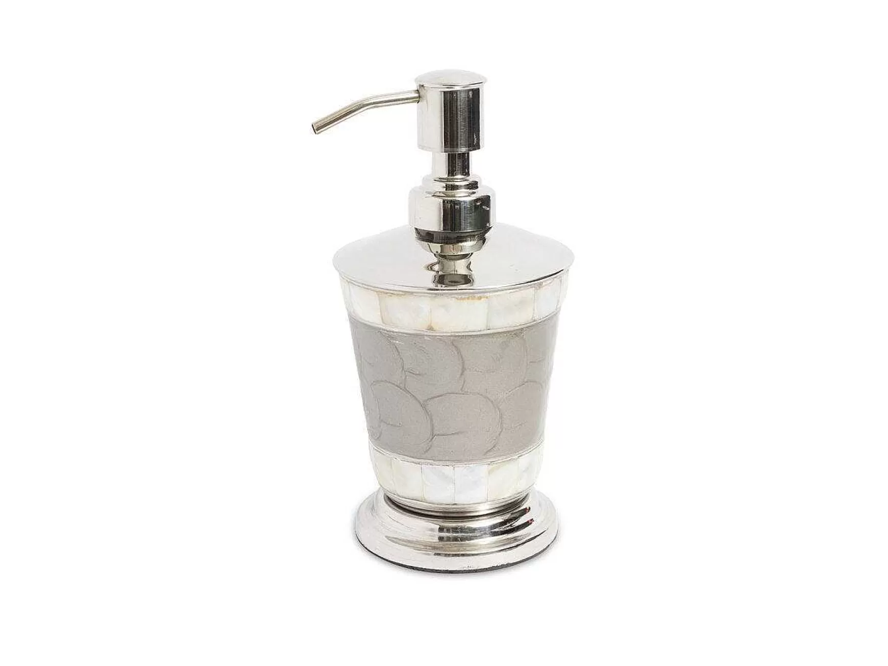 Julia Knight Classic 7" Soap/Lotion Dispenser Platinum Best Sale
